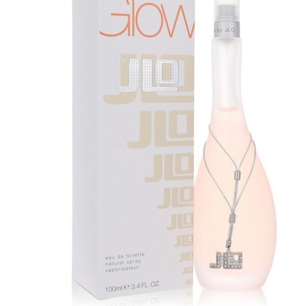 Jennifer Lopez Glow Fragrance - Soft Pink and Silver